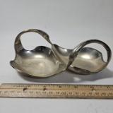 Double Swan Candy Dish