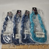Lot of 4 Paparazzi A Standing Ovation Beaded Necklaces - New