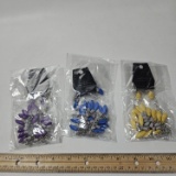 Lot of 3 Paparazzi Bead Binge Necklaces - New