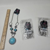 Lot of 3 Paparazzi Sedona Drama Necklaces - New