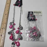 Lot of 2 Paparazzi Terra Tranquility Necklaces - New
