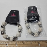 Lot of 2 Paparazzi Ruling Class Radiance Bracelets - New