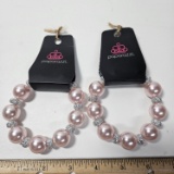 Lot of 2 Paparazzi Pink Bracelets - New