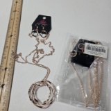 Lot of 2 Paparazzi Millennial Minimalist Necklaces - New