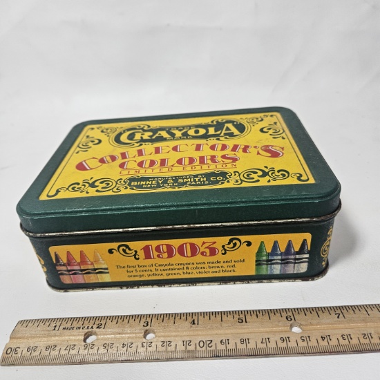 Crayons Collector’s Tin Filled with Crayons