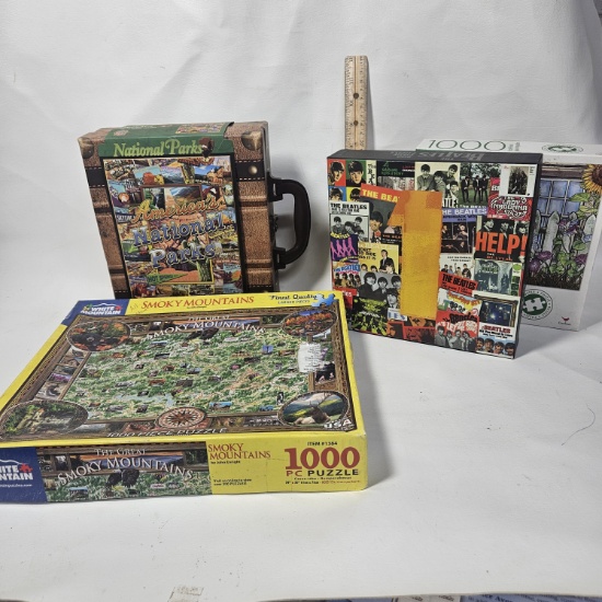 Lot of 4 Puzzles