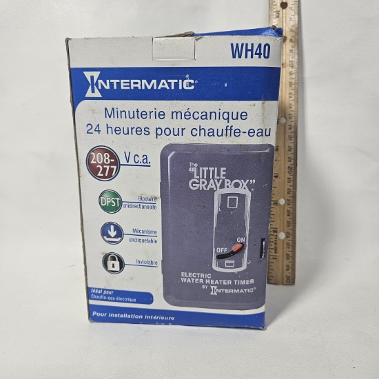 Intermatic WH40 Electric Water Heater Timer - New in Box