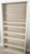 Solid Oak Whitewashed Bookshelf with Adjustable Shelves