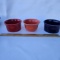 Lot of 3 Fiesta Ware Ramekins