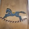 Wall Hanging Rocking Horse Decor