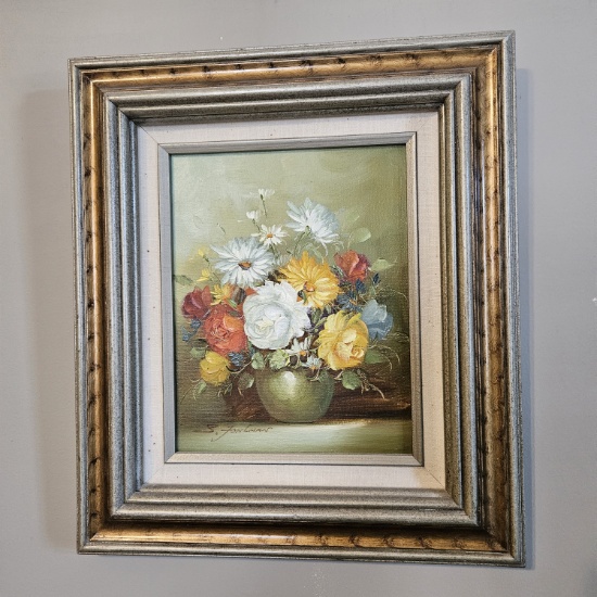 Framed and Signed Oil Painting