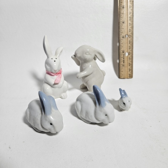 Lot of Ceramic Bunnies