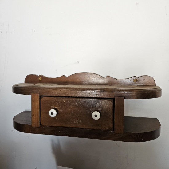 Wooden Wall Shelf