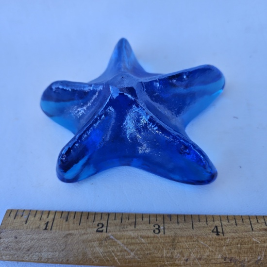 Art Glass Starfish Paperweight