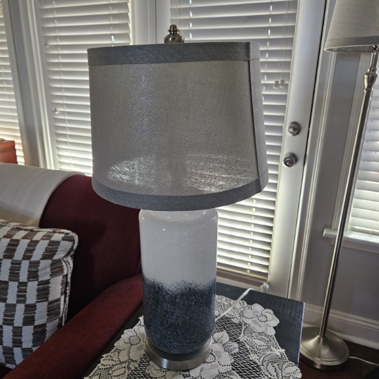 Glass Table Lamp