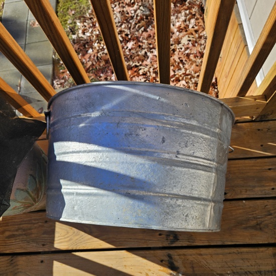 Galvanized Tub