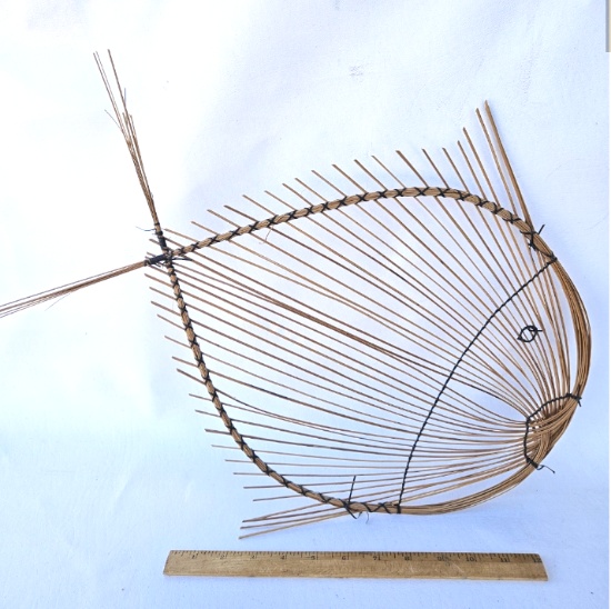 Rattan Fish Wall Decor