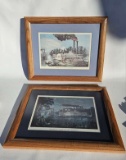 Lot of 2 Framed Prints