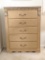 Sanibel Chest of Drawers with Faux Granite Looking Surface