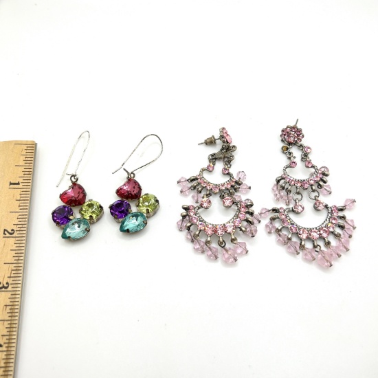 Pair of Vintage Dangling Earrings