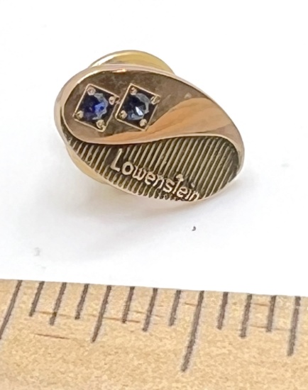 10K Gold Lowenstein Service Pin