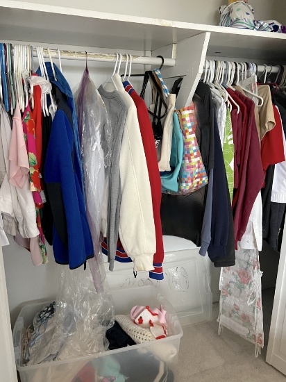 Excellent Closet Lot of Various Clothing - Mix of Men's Womens & Childrens