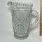 Anchor Hocking Diamond Glass 64 Ounce Pitcher with Wexford Pattern