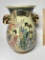 Royal Satsuma Moriage Hand Painted Vase Signed Royal Satsuma on Bottom