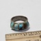 Sterling Silver Navajo Style Ring, Size 8