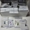 Box Lot of Assorted Crystal Fashion Jewelry