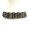 Vintage Sterling Silver Marcasite Bracelet