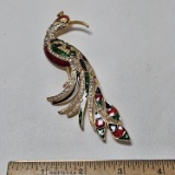 Lovely Large Peacock Pin