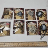 Lot of Madame Delphine’s Metal Pendants