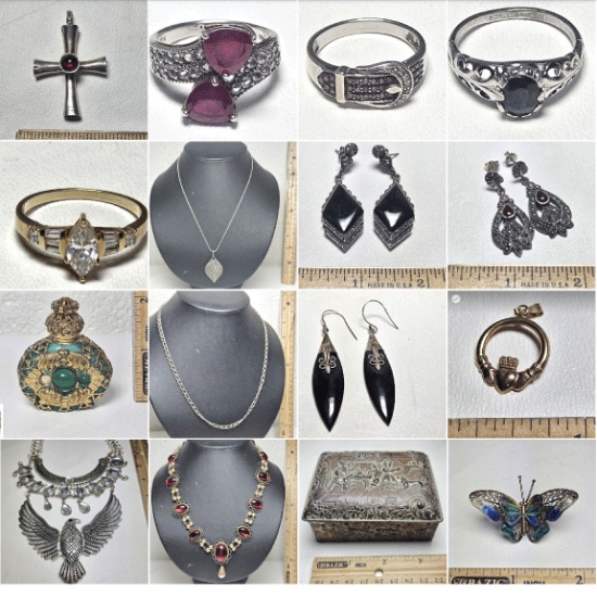 Sterling, Jewelry & Collectibles Auction