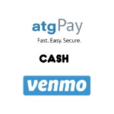 We take payments via Zelle, AtgPay, Venmo or Cash