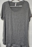 LuLaRoe Classic T, Heather Gray, 2XL, NWT