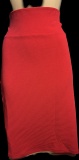 LulaRoe Red Pencil Skirt Size Medium