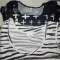 Lot of 3 LulaRoe Tops, Black/ White, 2XL