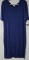 LulaRoe “Julia “ Dress, 3XL, Blue, NWT