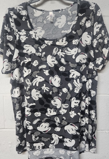 Disney Mickey Mouse LulaRoe “Irma” Tunic, 3XL