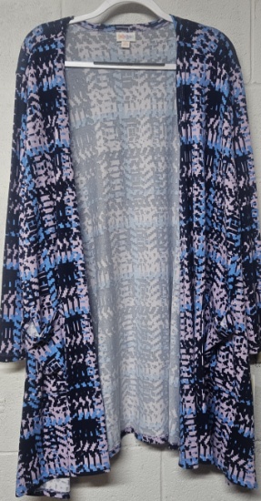 LulaRoe “Caroline” Cardigan, 3XL, NWT