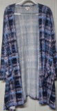 LulaRoe “Caroline” Cardigan, 3XL, NWT