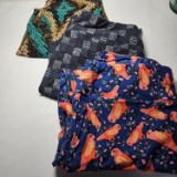Lot of 3 LulaRoe Tall & Curvy Leggings