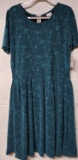 LulaRoe “Amelia” Dress, 3XL, NWT