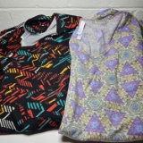 Lot of 2 LulaRoe Tall ”Perfect T’s”, 2XL, NWT