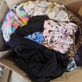 Large Box Lot of Assorted Plus Size Clothing