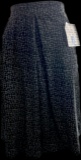 LulaRoe Madison Skirt Black with White Pattern Size XL - New with Tags
