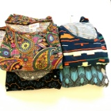 Lot of 4 LulaRoe Multi-Pattern XL Tops