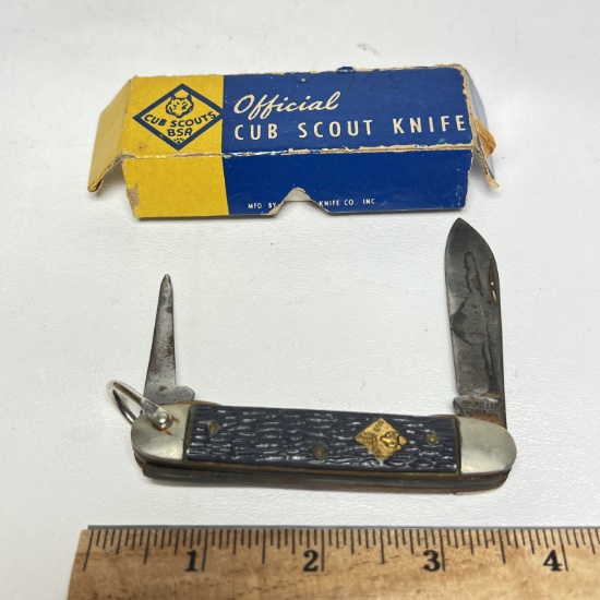Official Cub Scout Knife with Original Box