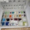 Tray Lot of Swarovski Crystal Beads